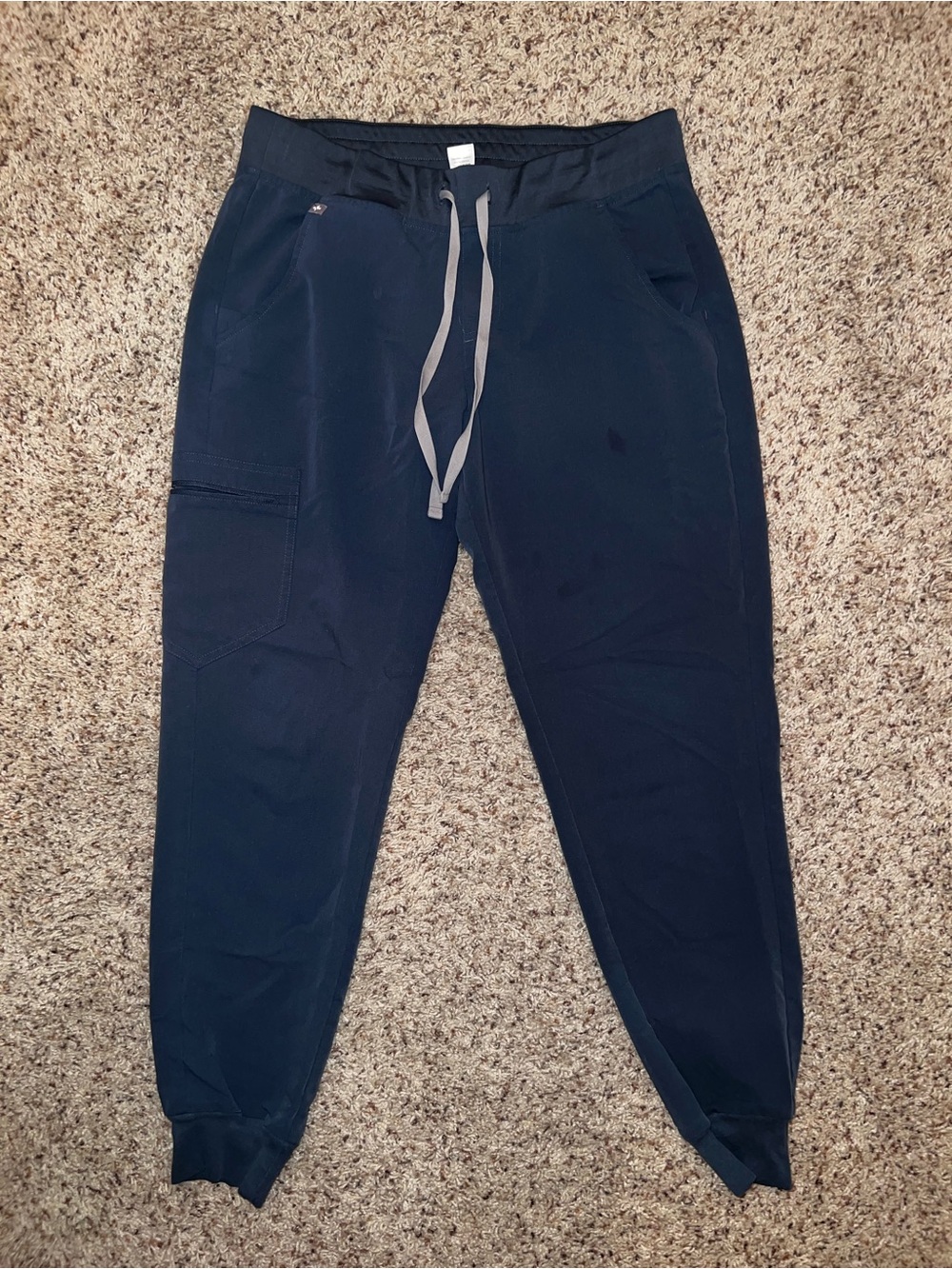 Figs Women's Navy Jogger Scrub Pants